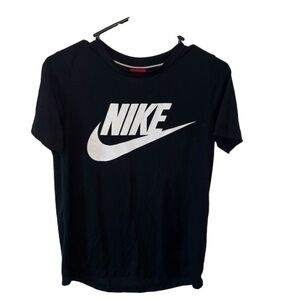 Nike Black And White Short Sleeve Tee Shirt Size Small
